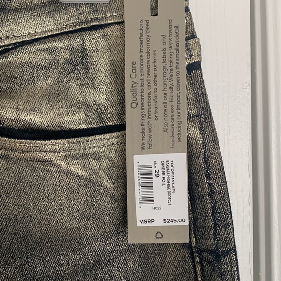 Hudson High-Rise Bootcut OMBRE FOIL  Jeans - Picture 10 of 16